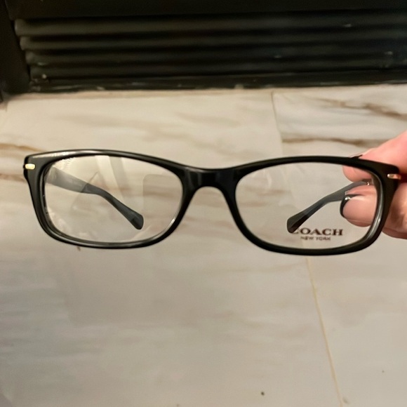 NWOT COACH PRESCRIPTION GLASSES FRAMES BLACK - Picture 1 of 4